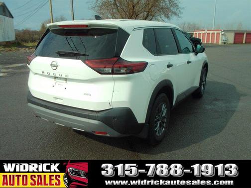 Glacier White 2023 Nissan Rogue S