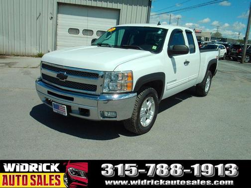 Summit White 2012 Chevrolet Silverado 1500 LT