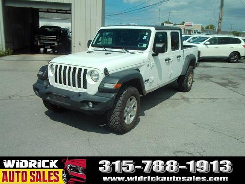 Bright White Clear Coat 2020 Jeep Gladiator Sport S