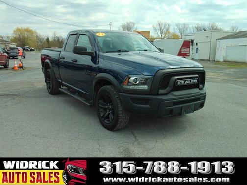 Patriot Blue Pearl Coat 2021 RAM 1500 Classic Warlock Truck