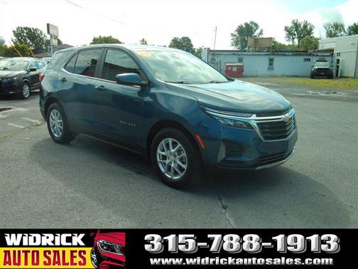 Lakeshore Blue Metallic 2024 Chevrolet Equinox 1LT