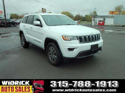 Bright White Clear Coat 2021 Jeep Grand Cherokee Limited