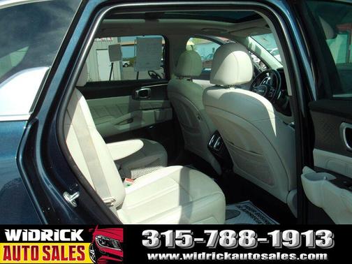 Gravity Blue 2023 Kia Sorento Hybrid SX Prestige