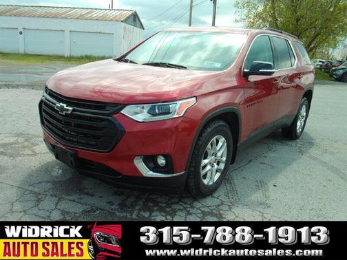 Cajun Red Tintcoat 2019 Chevrolet Traverse LT Cloth