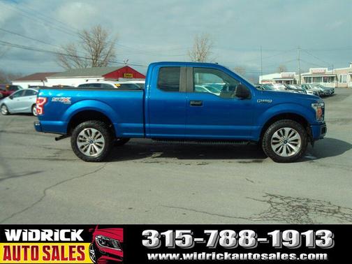 Lightning Blue 2018 Ford F-150 XL