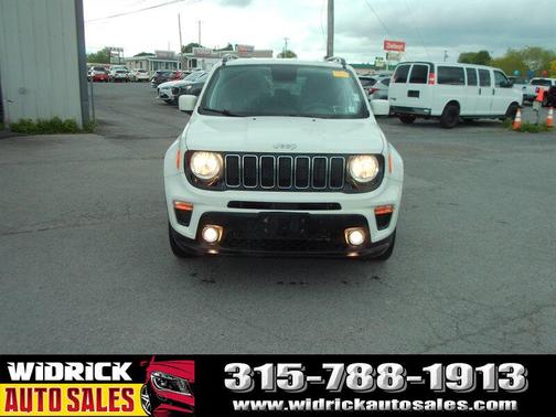 Alpine White Clear Coat 2020 Jeep Renegade Latitude