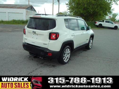 Alpine White Clear Coat 2020 Jeep Renegade Latitude