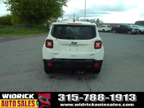Alpine White Clear Coat 2020 Jeep Renegade Latitude