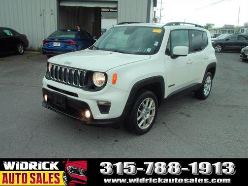 Alpine White Clear Coat 2020 Jeep Renegade Latitude