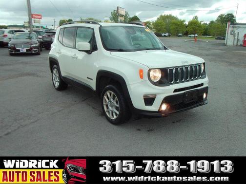 Alpine White Clear Coat 2020 Jeep Renegade Latitude