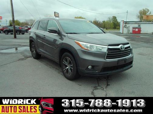 Predawn Gray Mica 2016 Toyota Highlander XLE