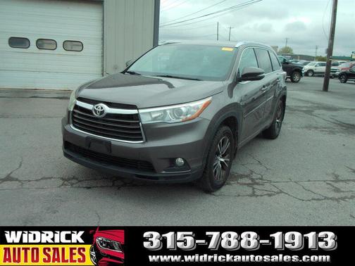 Predawn Gray Mica 2016 Toyota Highlander XLE