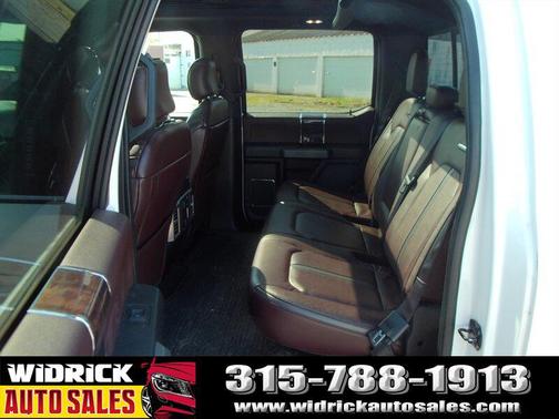 White Platinum Metallic Tri-Coat 2016 Ford F-150 Platinum