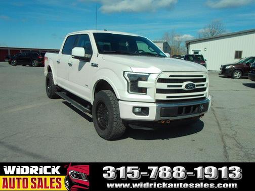 White Platinum Metallic Tri-Coat 2016 Ford F-150 Platinum