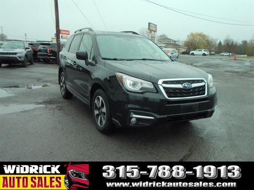 Crystal Black Silica 2017 Subaru Forester 2.5i Limited