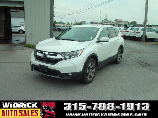 Platinum White Pearl 2019 Honda CR-V EX