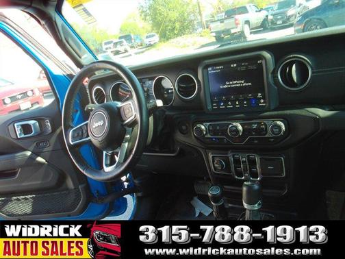 Hydro Blue Pearl Coat 2023 Jeep Wrangler 4xe Sahara