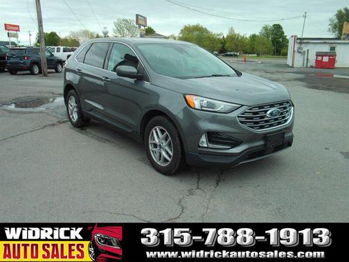 Carbonized Gray 2022 Ford Edge SEL