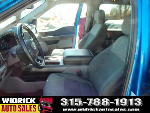 Antimatter Blue 2021 Ford F-150 XLT