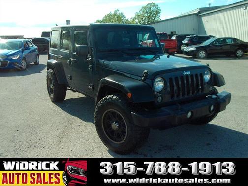 Granite Crystal Metallic Clear Coat 2016 Jeep Wrangler Unlimited Sport