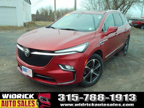 Cherry Red Tintcoat 2022 Buick Enclave Essence
