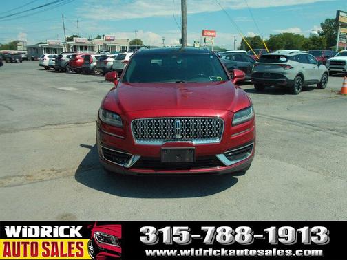 Ruby Red Tinted Clearcoat 2019 Lincoln Nautilus Select