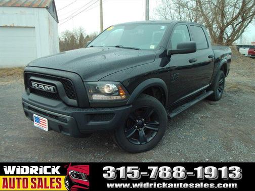Diamond Black Crystal Pearl Coat 2022 RAM 1500 Classic Warlock