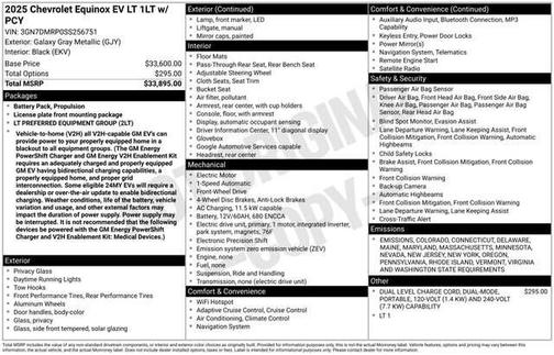2025 Chevrolet Equinox EV LT 1
