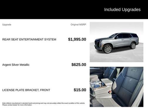 2025 Cadillac Escalade Premium Luxury