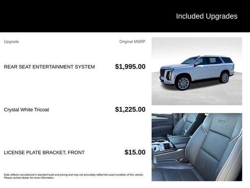 2025 Cadillac Escalade Premium Luxury