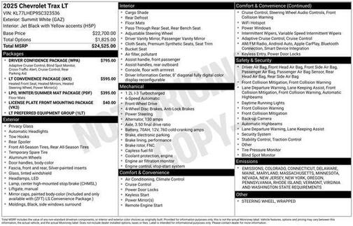 2025 Chevrolet Trax LT