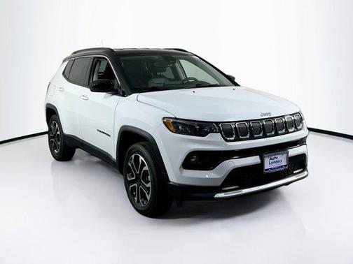 Bright White Clearcoat 2022 Jeep Compass Limited