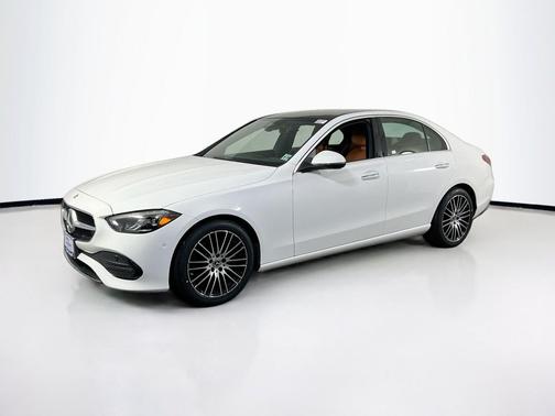 Polar White 2023 Mercedes-Benz C-Class C 300 4MATIC