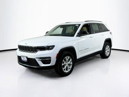 Bright White Clearcoat 2023 Jeep Grand Cherokee Limited