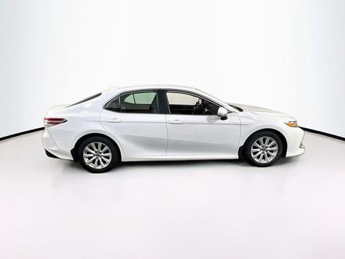 Super White 2020 Toyota Camry LE