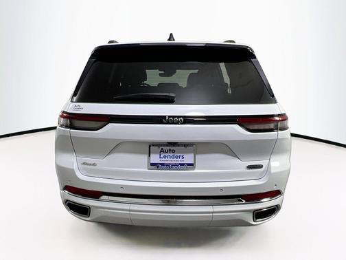 Bright White Clearcoat 2023 Jeep Grand Cherokee Overland