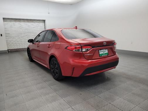 Barcelona Red Metallic 2021 Toyota Corolla LE