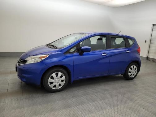 Blue 2015 Nissan Versa Note S Plus