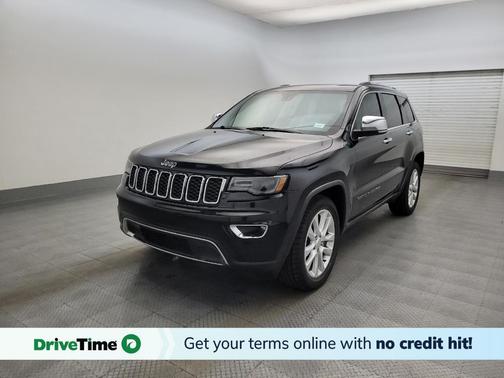 Diamond Black Crystal Pearlcoat 2017 Jeep Grand Cherokee Limited