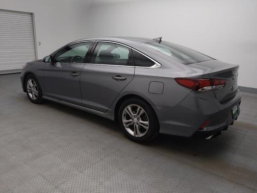 Machine Gray 2018 Hyundai SONATA Sport+