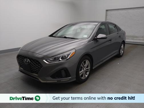 Machine Gray 2018 Hyundai SONATA Sport+