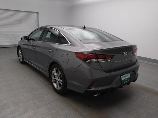 Machine Gray 2018 Hyundai SONATA Sport+