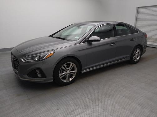 Machine Gray 2018 Hyundai SONATA Sport+