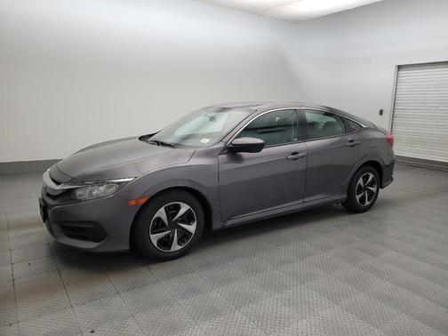 Modern Steel Metallic 2018 Honda Civic LX