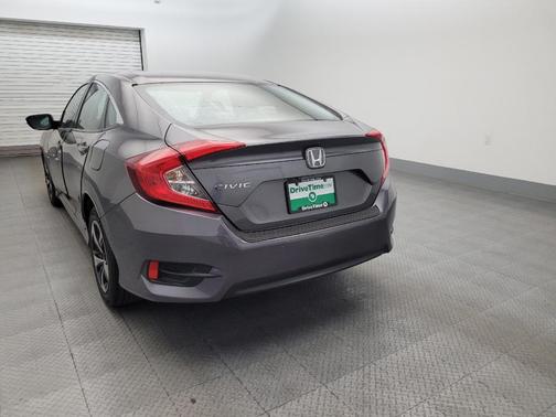 Modern Steel Metallic 2018 Honda Civic LX