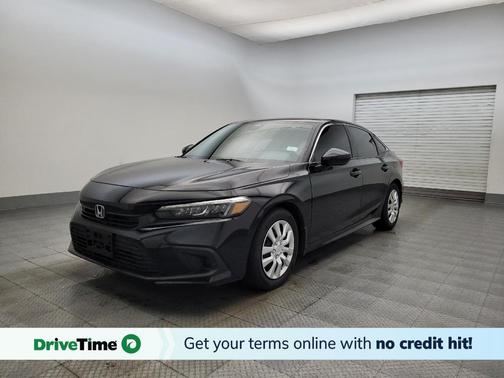 Crystal Black Pearl 2022 Honda Civic LX