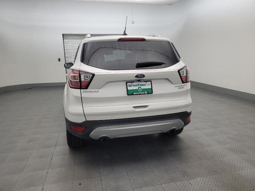 White Platinum Metallic Tri-Coat 2018 Ford Escape Titanium