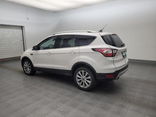 White Platinum Metallic Tri-Coat 2018 Ford Escape Titanium