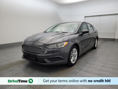 Magnetic Metallic 2018 Ford Fusion Hybrid S