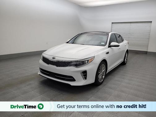 Snow White Pearl 2016 Kia Optima SXL Turbo